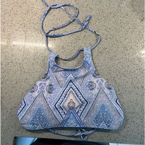 Open Back Bathing Suit top